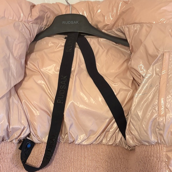RUDSAK Glossy Blush Puffer Jacket - Picture 3 of 4